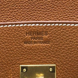 エルメス HERMES バーキン35 K刻印　(2025年製) ゴールド ゴールド金具 トゴ レディース ハンドバッグ