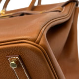 エルメス HERMES バーキン35 K刻印　(2025年製) ゴールド ゴールド金具 トゴ レディース ハンドバッグ