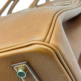 エルメス HERMES バーキン35 K刻印　(2025年製) ゴールド ゴールド金具 トゴ レディース ハンドバッグ