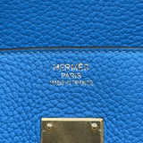 エルメス HERMES バーキン35 □R刻印 ブルーパラダイス ゴールド金具 トリヨン レディース ハンドバッグ