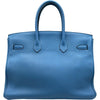 エルメス HERMES バーキン35 □R刻印 ブルーパラダイス ゴールド金具 トリヨン レディース ハンドバッグ