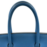 エルメス HERMES バーキン35 □R刻印 ブルーパラダイス ゴールド金具 トリヨン レディース ハンドバッグ