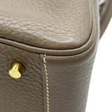 エルメス HERMES リンディ ミニ D刻 エトゥープ ゴールド金具 トリヨン レディース ショルダーバッグ