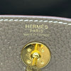 エルメス HERMES リンディ ミニ D刻 エトゥープ ゴールド金具 トリヨン レディース ショルダーバッグ