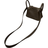 エルメス HERMES リンディ ミニ D刻 エトゥープ ゴールド金具 トリヨン レディース ショルダーバッグ