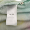 セリーヌ CELINE MARCELO LANVIN半袖シャツ 2C517357Q ブルー レーヨン メンズ 半袖シャツ