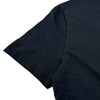 プラダ PRADA ロゴ刺繍半袖Tシャツ UJN555 ブラック コットン メンズ 半袖Ｔシャツ