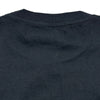 プラダ PRADA ロゴ刺繍半袖Tシャツ UJN555 ブラック コットン メンズ 半袖Ｔシャツ