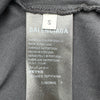 バレンシアガ BALENCIAGA VALENTINE CD 半袖シャツ 764235 ブラック コットン メンズ 半袖Ｔシャツ