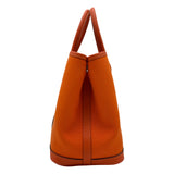エルメス HERMES ガーデンパーティTPM A刻 フー シルバー金具 トワル/カントリー レディース トートバッグ