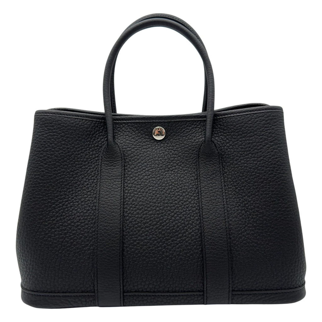 エルメス ブラック トートバッグ エルメス HERMES ガーデンパーティTPM W刻 ブラック ネゴンダ