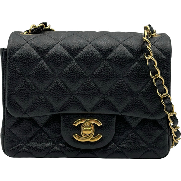 シャネル　ミニミニマトラッセ シャネル CHANEL ミニマトラッセ18 A35200 16番台 ブラック ゴールド