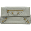 バレンシアガ BALENCIAGA ジャイアントエンベロープ クラッチバッグ 282011 グレー レザー レディース クラッチバッグ