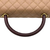 シャネル CHANEL ココハンドル29 A92991 24番台 ブラウン系 ゴールド金具 キャビアスキン/リザード レディース ショルダーバッグ