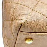 シャネル CHANEL ココハンドル29 A92991 24番台 ブラウン系 ゴールド金具 キャビアスキン/リザード レディース ショルダーバッグ