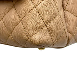 シャネル CHANEL ココハンドル29 A92991 24番台 ブラウン系 ゴールド金具 キャビアスキン/リザード レディース ショルダーバッグ