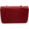 シャネル CHANEL ダイアナ22 A01164 3番台 レッド ゴールド金具 ラムスキン レディース ショルダーバッグ
