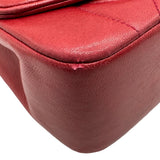 シャネル CHANEL ダイアナ22 A01164 3番台 レッド ゴールド金具 ラムスキン レディース ショルダーバッグ