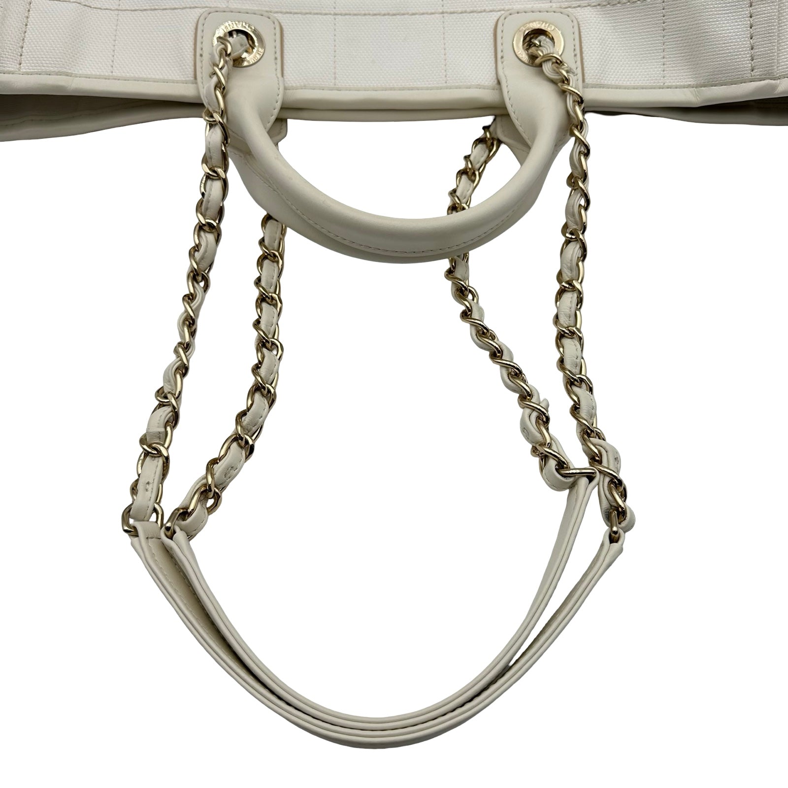 シャネル CHANEL ドーヴィルGM チェーントートバッグ A66941
