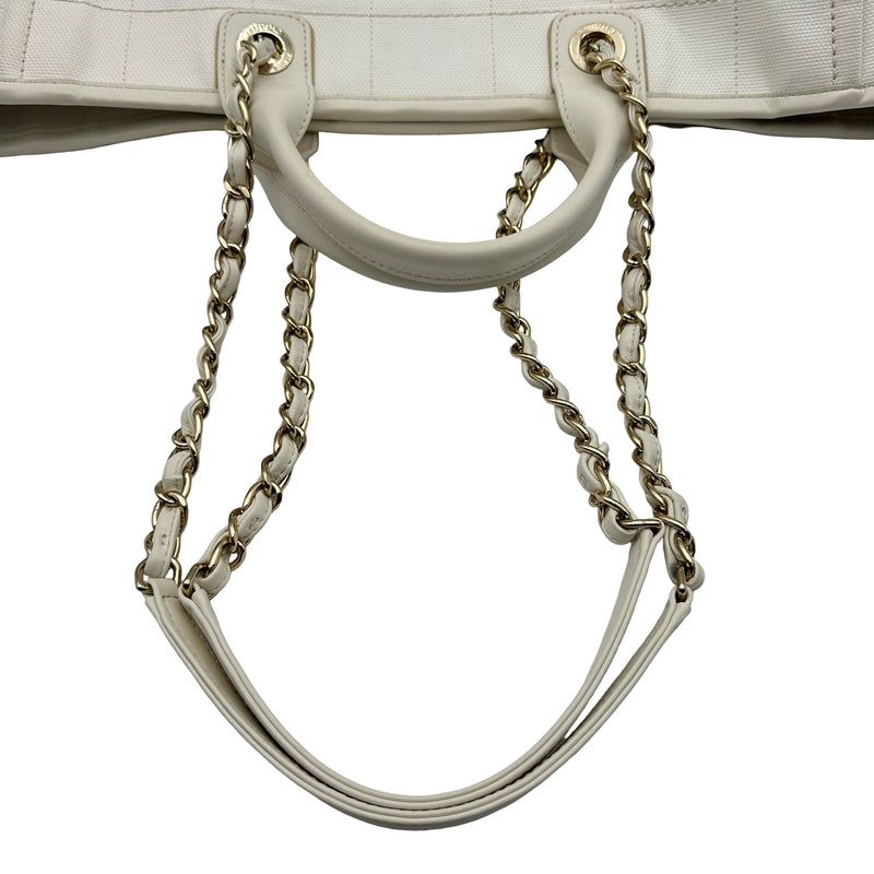 シャネル CHANEL ドーヴィルGM チェーントートバッグ A66941