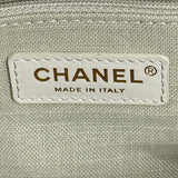 シャネル CHANEL ドーヴィルGM チェーントートバッグ A66941 アイボリー キャンバス/カーフ レディース トートバッグ