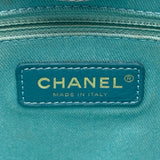 シャネル CHANEL ドーヴィルトートMM A67001 29番台 ライトブルー ゴールド金具 キャンバス レディース トートバッグ