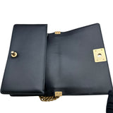 シャネル CHANEL ボーイシャネル25 A67086 29番台 ブラック×ゴールド金具 カーフスキン レディース ショルダーバッグ