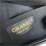 シャネル CHANEL ボーイシャネル25 A67086 29番台 ブラック×ゴールド金具 カーフスキン レディース ショルダーバッグ
