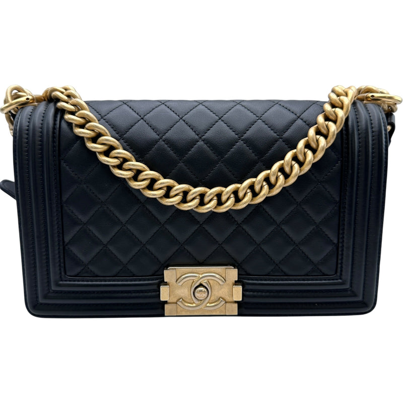 シャネル CHANEL ボーイシャネル25 A67086 29番台 ブラック×ゴールド