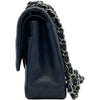 シャネル CHANEL マトラッセ25 A01112 18番台 ネイビー シルバー金具 キャビアスキン レディース ショルダーバッグ
