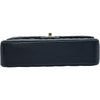シャネル CHANEL マトラッセ25 A01112 18番台 ネイビー シルバー金具 キャビアスキン レディース ショルダーバッグ