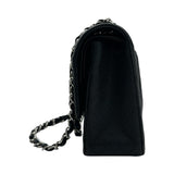 シャネル CHANEL マトラッセ25 A01112 15番台 ブラック シルバー金具 キャビアスキン レディース ショルダーバッグ