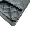 シャネル CHANEL マトラッセ25 A01112 15番台 ブラック シルバー金具 キャビアスキン レディース ショルダーバッグ