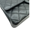 シャネル CHANEL マトラッセ25 A01112 15番台 ブラック シルバー金具 キャビアスキン レディース ショルダーバッグ