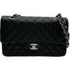 シャネル CHANEL マトラッセ25 A01112 11番台 ブラック シルバー金具 キャビアスキン レディース ショルダーバッグ