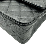 シャネル CHANEL マトラッセ25 A01112 11番台 ブラック シルバー金具 キャビアスキン レディース ショルダーバッグ