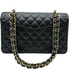 シャネル CHANEL マトラッセ25 A01112 18番台 ブラック ゴールド金具 キャビア レディース ショルダーバッグ