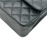 シャネル CHANEL マトラッセ25 A01112 18番台 ブラック ゴールド金具 キャビア レディース ショルダーバッグ