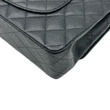 シャネル CHANEL マトラッセ25 A01112 18番台 ブラック ゴールド金具 キャビア レディース ショルダーバッグ