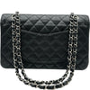 シャネル CHANEL マトラッセ25 A01112 19番台 ブラック シルバー金具 キャビア レディース ショルダーバッグ