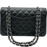 シャネル CHANEL マトラッセ25 A01112 19番台 ブラック シルバー金具 キャビア レディース ショルダーバッグ