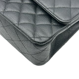 シャネル CHANEL マトラッセ25 A01112 19番台 ブラック シルバー金具 キャビア レディース ショルダーバッグ