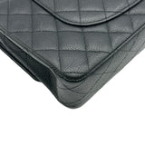 シャネル CHANEL マトラッセ25 A01112 19番台 ブラック シルバー金具 キャビア レディース ショルダーバッグ