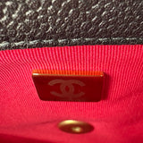 シャネル CHANEL マトラッセチェーンショルダーバッグ AS2528 ブラック ゴールド金具 キャビアスキン レディース ショルダーバッグ