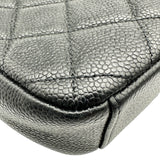 シャネル CHANEL マトラッセチェーンショルダーバッグ AS2528 ブラック ゴールド金具 キャビアスキン レディース ショルダーバッグ