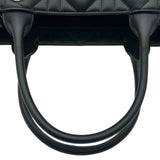 クリスチャン・ディオール Christian Dior ブックトート ミディアム M13240WHP ブラック カーフ カナージュ レディース トートバッグ