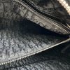 クリスチャン・ディオール Christian Dior レディディオール ミディアム ブラック×シルバー金具 カナージュ/パテントカーフスキン レディース ハンドバッグ