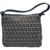 フェンディ FENDI ズッキーノワンショルダー 8BR004 ブラウン ナイロンジャガード レディース ハンドバッグ
