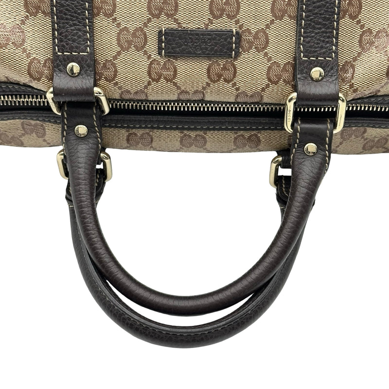 グッチ GUCCI ボストンハンドバッグ 265697 ブラウン GGクリスタル