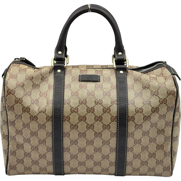 グッチ GUCCI ボストンハンドバッグ 265697 ブラウン GGクリスタル